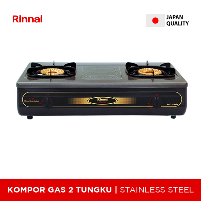 Rinnai Kompor Gas 2 Tungku - RI712BGX